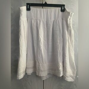 NWT Lane Bryant White Skirt (Size 18-20)